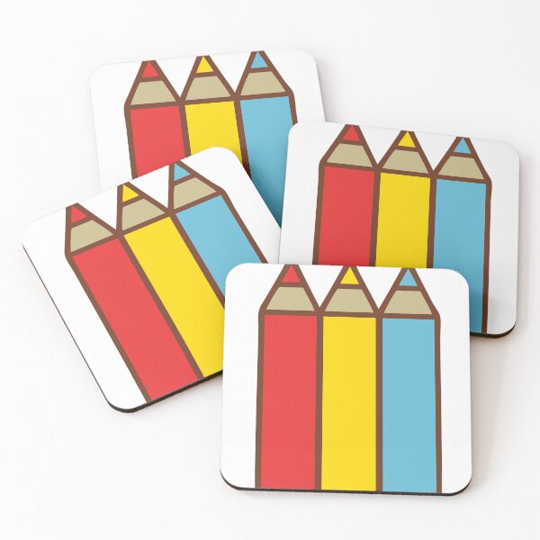 Item preview, Colorful Stack of Pencils Illustration designed and sold by DailyDoodlesBySumbul.