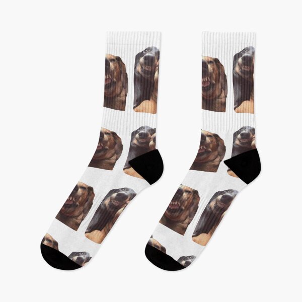 Item preview, Happy Smiling Dogs Together – Cute Pet Lover Sticker designed and sold by Mustangana.