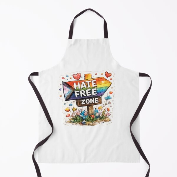Item preview, Hate Free Zone Progress Pride designed and sold by Pixanova.