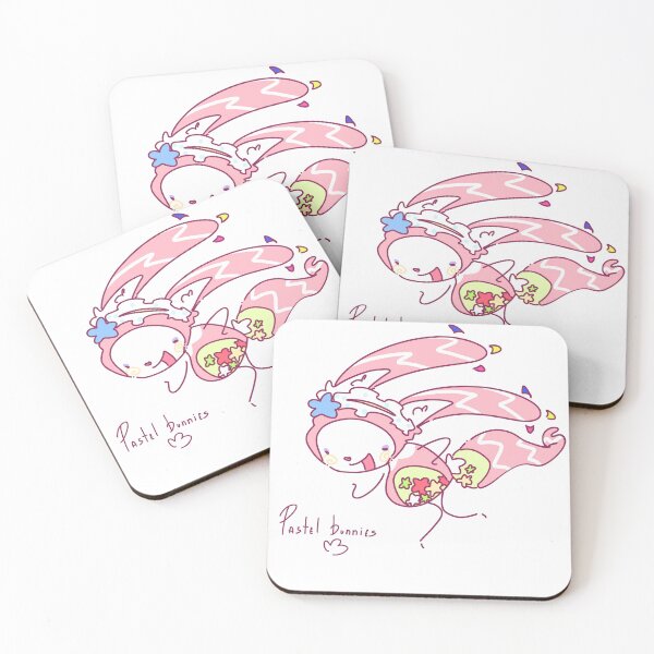 Item preview, Pastel Bunnies Sweet Star Candy Core designed and sold by PeaceTypo.