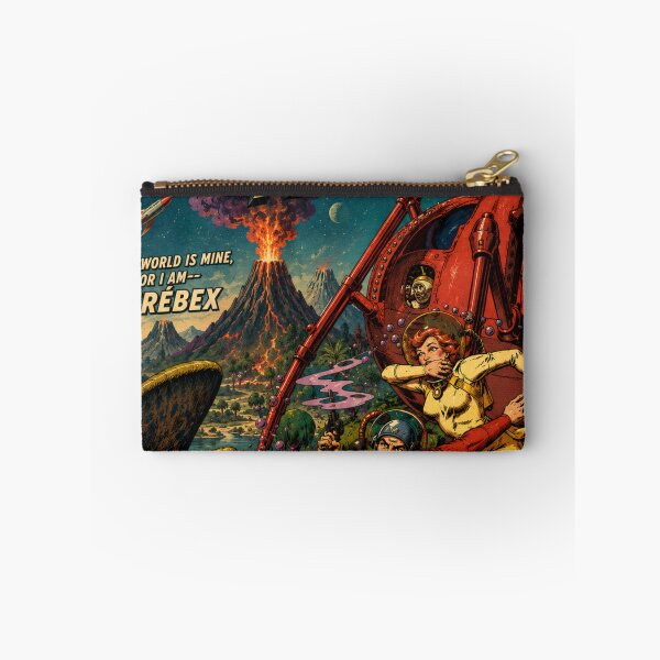 Item preview, Sci-Fi Travel Poster Retro Alien Adventure for Space Exploration Fans designed and sold by RickE.
