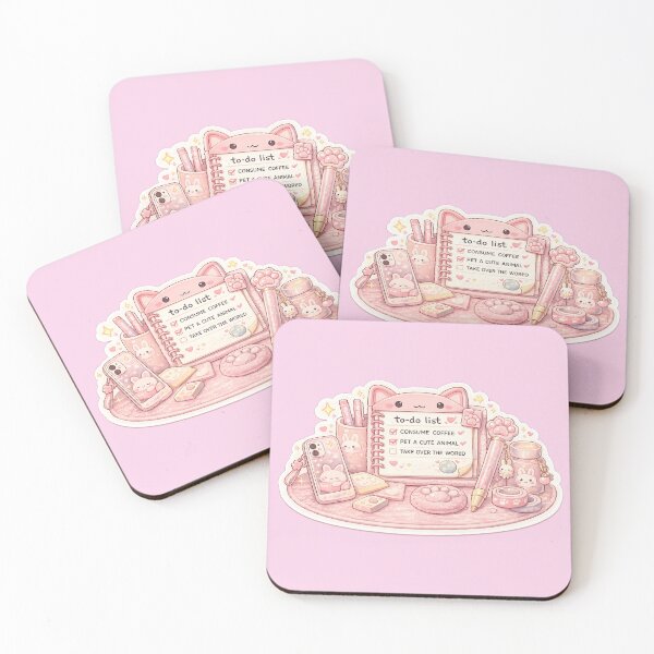 Item preview, Cute Kawaii To-Do List Sticker designed and sold by Christiana-Art.