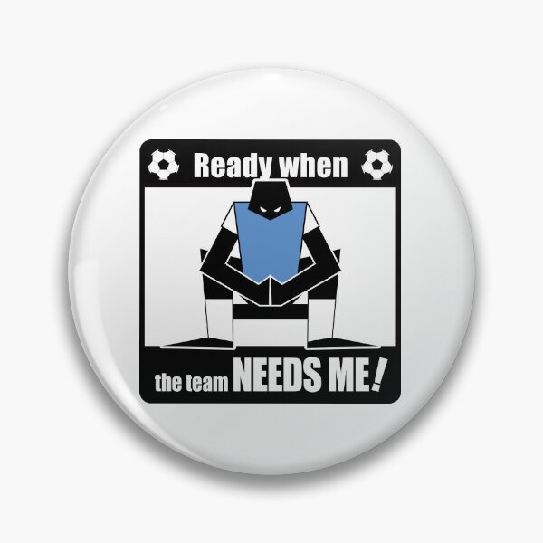 Item preview, Soccer Bench Player Silhouette — Never Stop Believing designed and sold by R-T-Gracie.