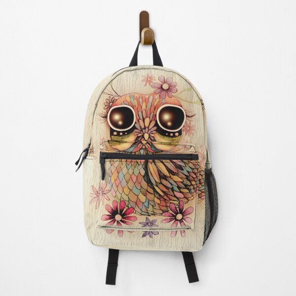 Item preview, Whimsical Floral Owl Boho Cottagecore designed and sold by Karin Taylor.