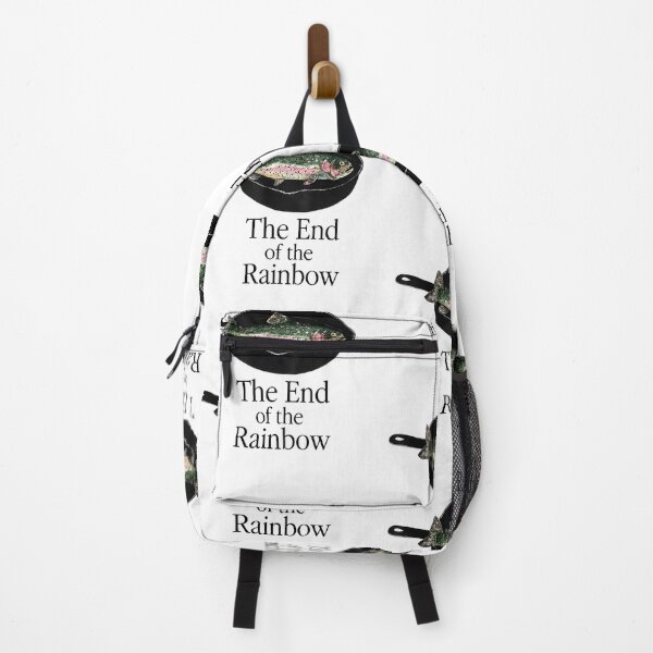 Item preview, The End of the Rainbow Funny Trout Fishing Parody designed and sold by Glow-Paw-Studio.