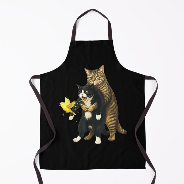 Aperçu de l'œuvre Manœuvre de Heimlich pour chats - Mème humoristique sur le sauvetage félin créée et vendue par Glow-Paw-Studio.