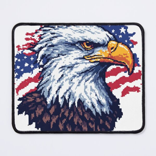 Item preview, 16-Bit American Eagle: Retro Pixel Art Patriot designed and sold by thepixelcloset.