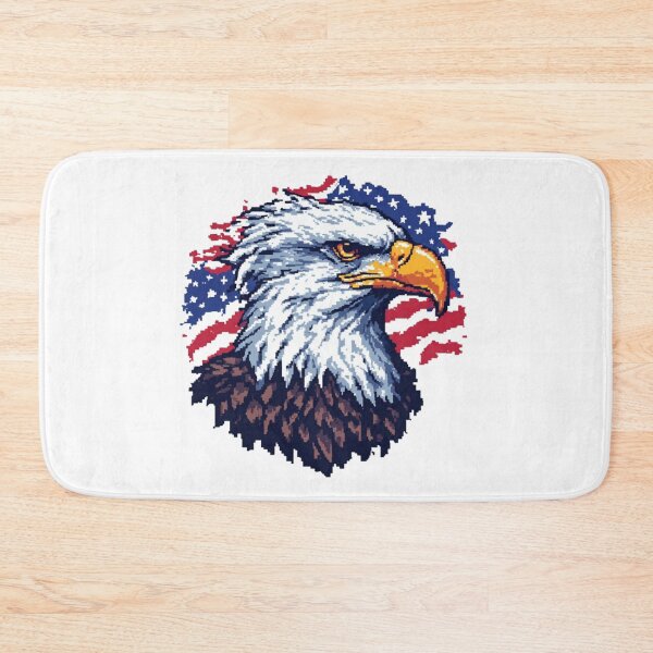 Item preview, 16-Bit American Eagle: Retro Pixel Art Patriot designed and sold by thepixelcloset.