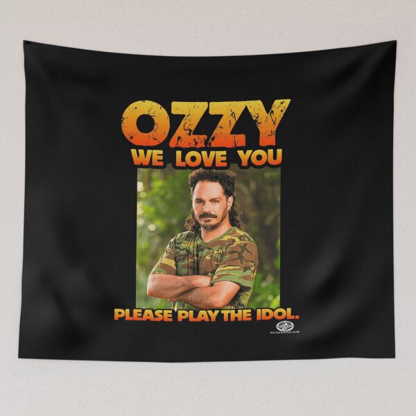 Item preview, Survivor Ozzy We Love You Please Play The Idol Reality designed and sold by KenveLaova.