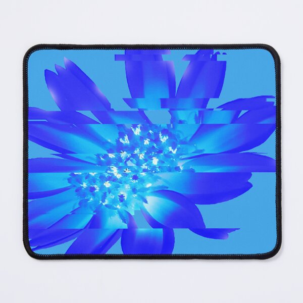 Item preview, Glitched blue flower designed and sold by Orbhue.