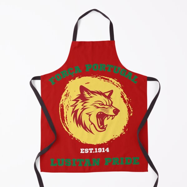 Item preview, Forca Portugal Wolf Football Fan Graphic designed and sold by WildTrace.