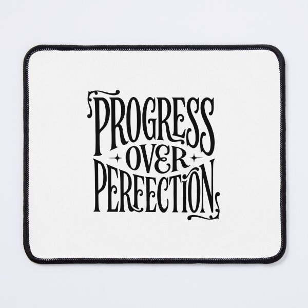 Item preview, Progress over Perfection Mental Health Quote designed and sold by Love Between Pages.