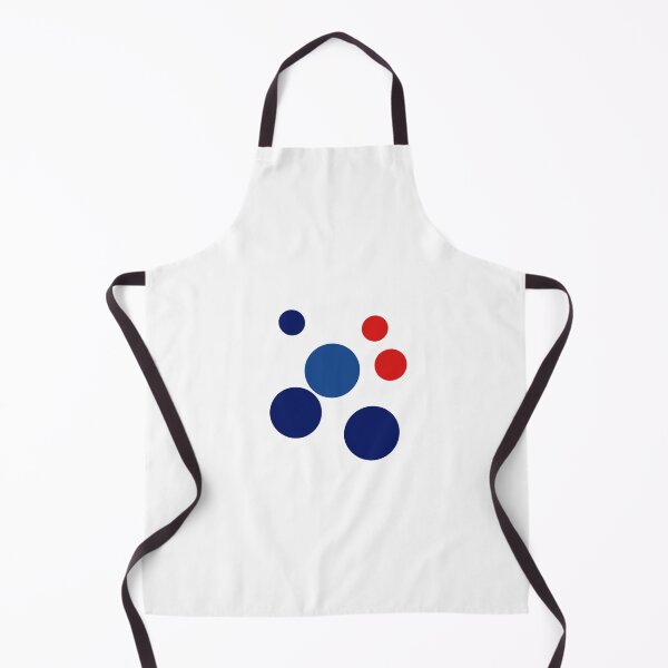 Item preview, Abstract Navy and Red Circles designed and sold by DailyDoodlesBySumbul.