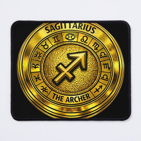 Item preview, Sagittarius – The Archer | Golden Zodiac Disc designed and sold by Synthos1978.