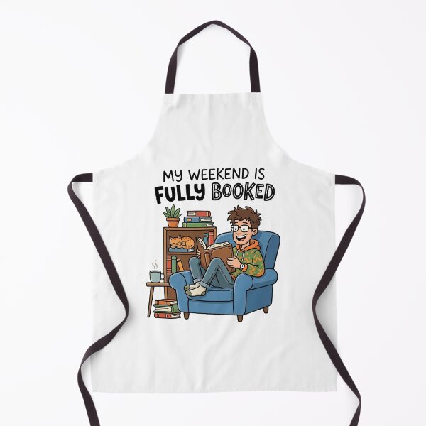 Item preview, My Weekend Is Fully Booked – Funny Book Lover Gift Reading Humor Bookworm designed and sold by Sekla-Studio.