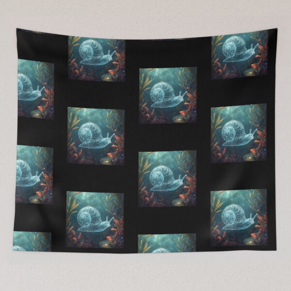 Item preview, WATER SNAIL 3 designed and sold by mama-creative.