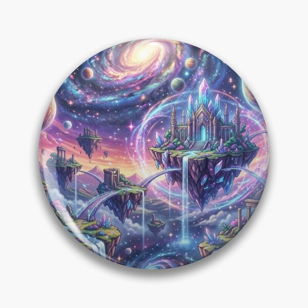 Item preview, Galaxy Fantasy Landscape Art designed and sold by MemoMetaverse.