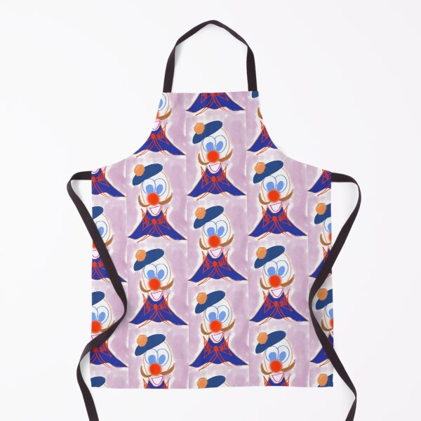 Item preview, Abstract Cute 90s Y2K Doodle Clown Print designed and sold by TheSnugGirl.