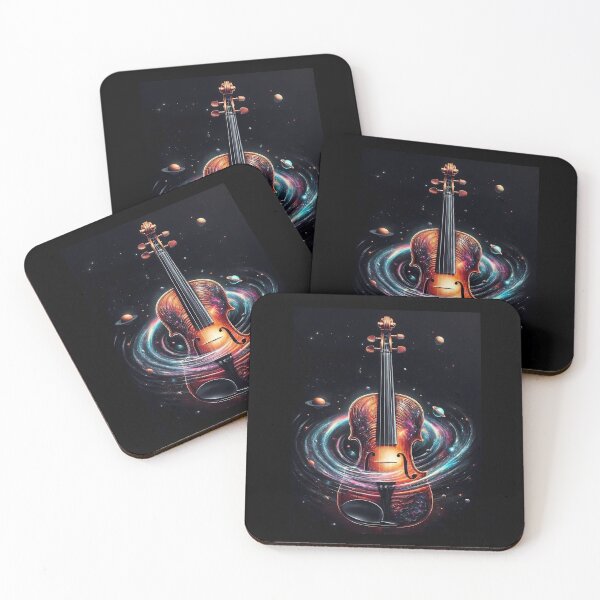 Item preview, Cosmic Violin Black Hole - International Jazz Day designed and sold by Art-Arcade6.