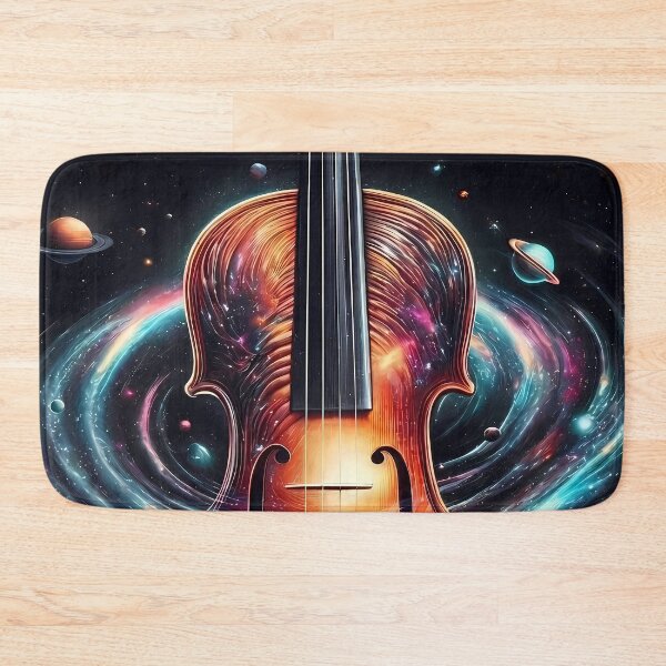 Item preview, Cosmic Violin Black Hole - International Jazz Day designed and sold by Art-Arcade6.