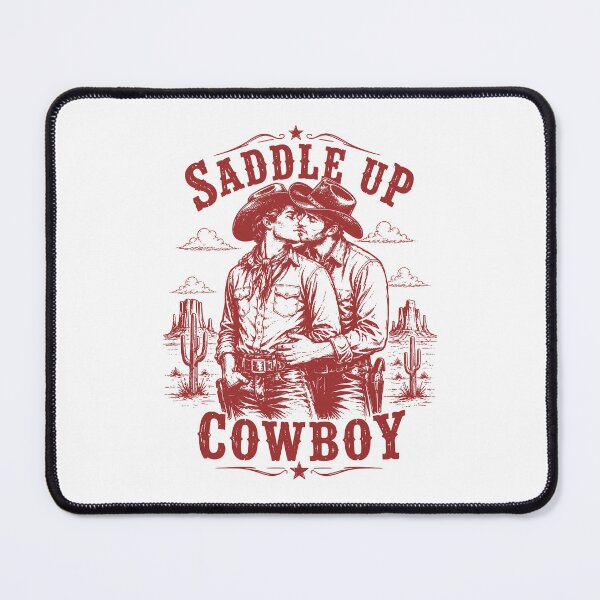 Item preview, Saddle Up Cowboy LGBTQ Pride Western Rodeo designed and sold by Glow-Paw-Studio.