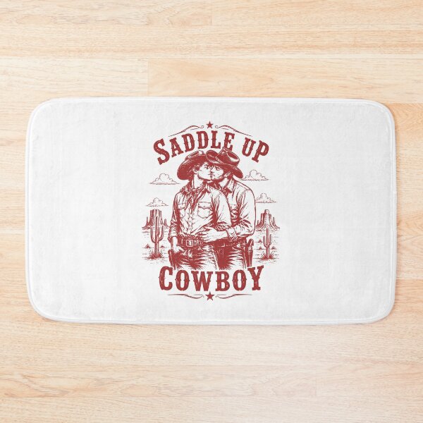 Item preview, Saddle Up Cowboy LGBTQ Pride Western Rodeo designed and sold by Glow-Paw-Studio.