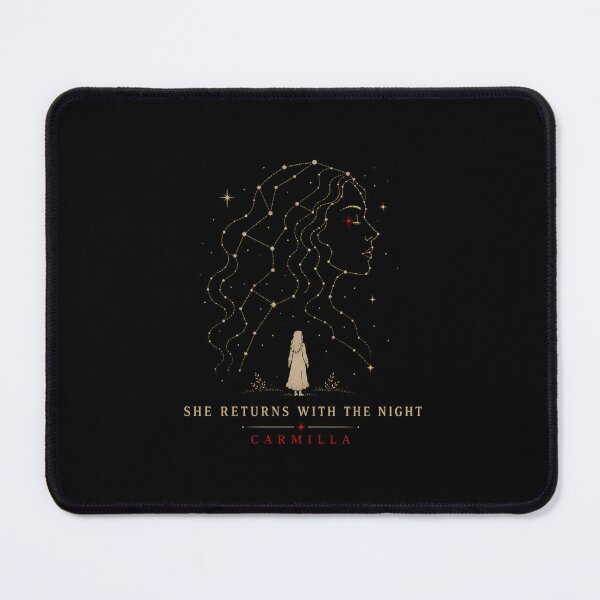 Item preview, Carmilla She Returns With The Night Celestial Constellation Art designed and sold by Fenay Designs.