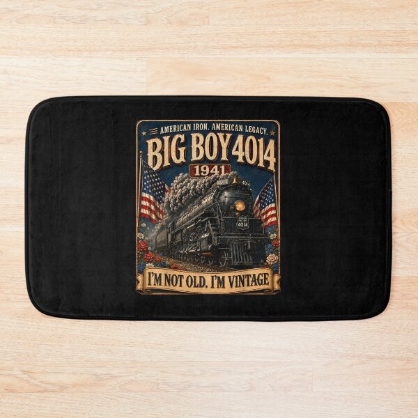 Item preview, Big Boy 4014 I'm Not Old I'm Vintage Steam Train designed and sold by Glow-Paw-Studio.