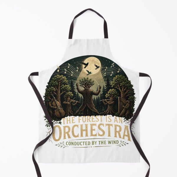 Item preview, The Forest is an Orchestra | Tree Musicians Art designed and sold by NatureHarmony16.