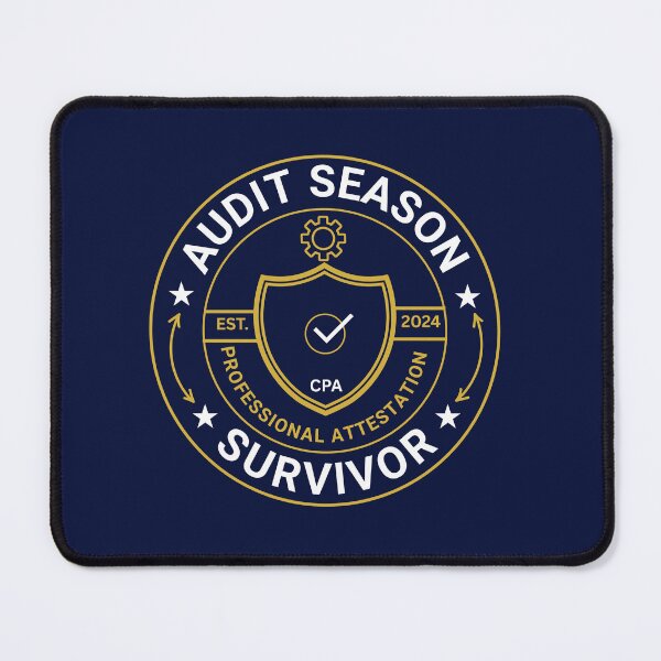 Item preview, Audit Season Survivor Funny CPA Auditor Design designed and sold by FCA SIR MERCH .