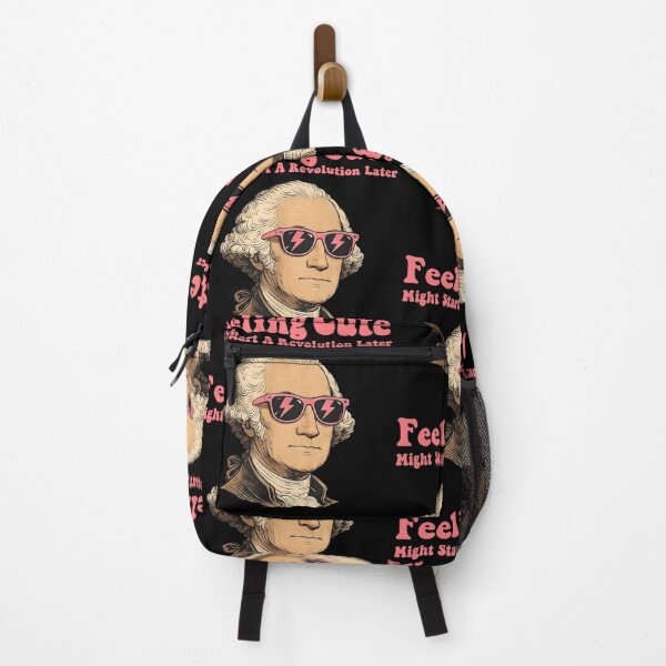 Item preview, Feeling Cute Might Start A Revolution Later George Washington designed and sold by Glow-Paw-Studio.
