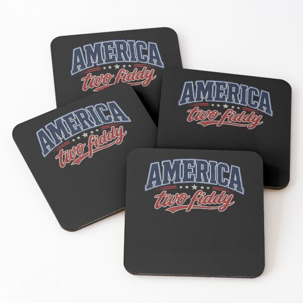 Item preview, America Two Fiddy USA 250 Years Independence Day Patriotic designed and sold by Glow-Paw-Studio.