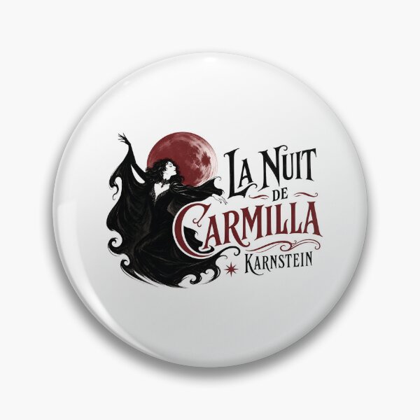 Item preview, La Nuit de Carmilla Vintage Art Nouveau French Opera Vampire Poster designed and sold by Fenay Designs.