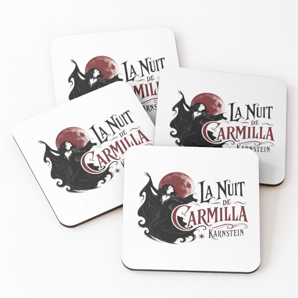 Item preview, La Nuit de Carmilla Vintage Art Nouveau French Opera Vampire Poster designed and sold by Fenay Designs.