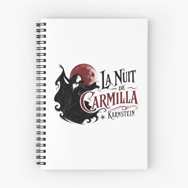 Item preview, La Nuit de Carmilla Vintage Art Nouveau French Opera Vampire Poster designed and sold by Fenay Designs.