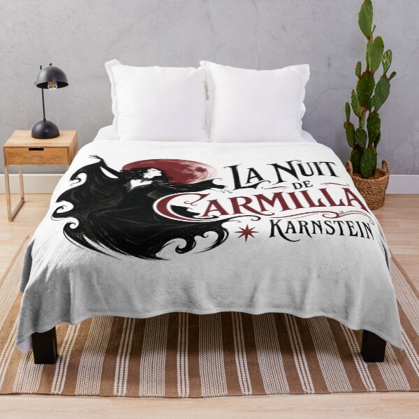 Item preview, La Nuit de Carmilla Vintage Art Nouveau French Opera Vampire Poster designed and sold by Fenay Designs.