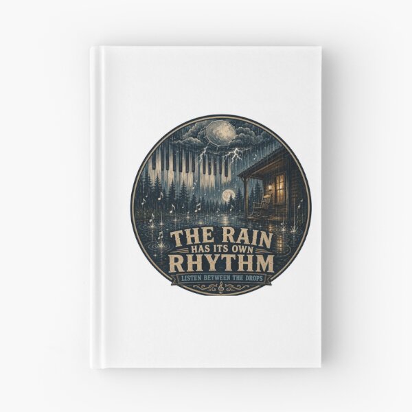 Item preview, The Rain Has Its Own Rhythm | Rain Music Art designed and sold by NatureHarmony16.