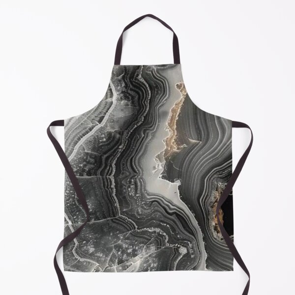 Item preview, Luxury Black and Grey Agate Marble Abstract Stone Texture Pattern designed and sold by LYAN-STORE.