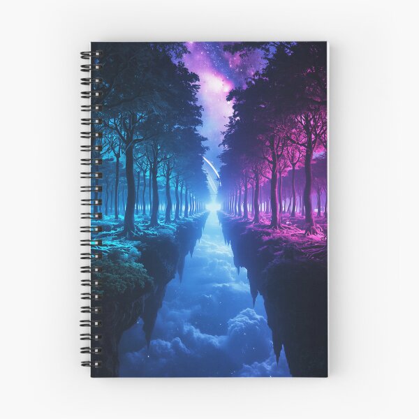 Item preview, Ethereal Skyroot Galaxy Fantasy Forest Landscape designed and sold by Luminous Wilds.