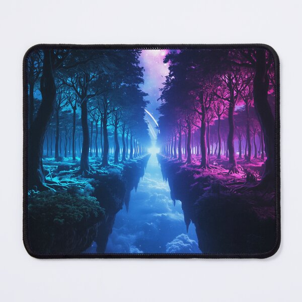 Item preview, Ethereal Skyroot Galaxy Fantasy Forest Landscape designed and sold by Luminous Wilds.