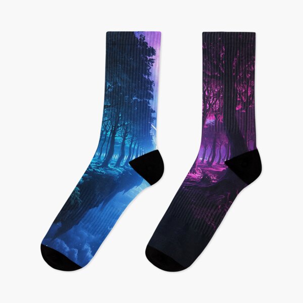 Item preview, Ethereal Skyroot Galaxy Fantasy Forest Landscape designed and sold by Luminous Wilds.