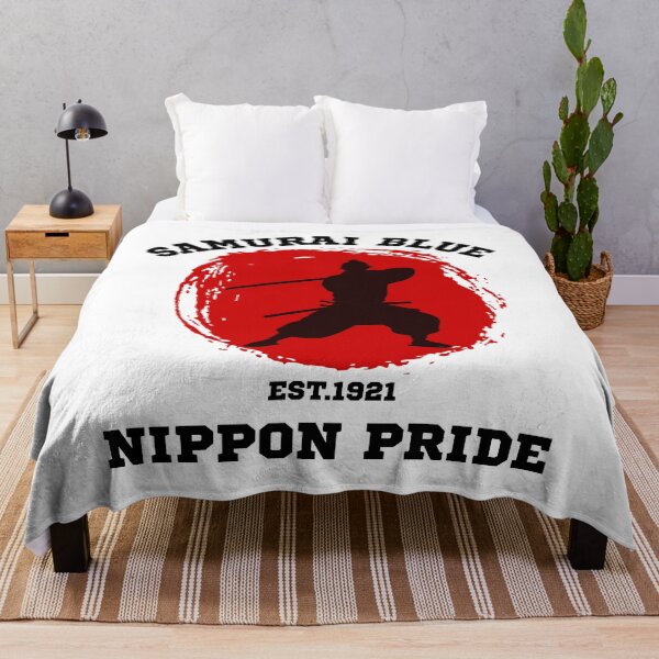 Item preview, Samurai Blue Football Fan Graphic designed and sold by WildTrace.