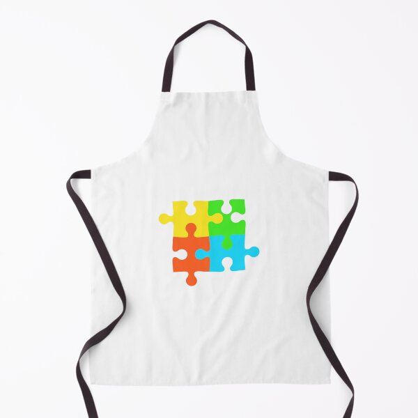 Item preview, Colorful Jigsaw Puzzle Pieces designed and sold by DailyDoodlesBySumbul.