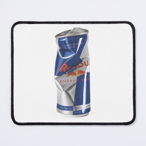 Item preview, Crushed Energy Drink Can – Funny Recycled Soda Sticker designed and sold by Mustangana.