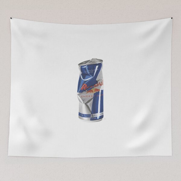 Item preview, Crushed Energy Drink Can – Funny Recycled Soda Sticker designed and sold by Mustangana.