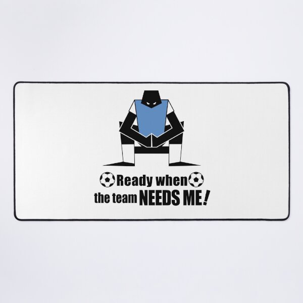 Item preview, Soccer Bench Player Silhouette — Never Stop Believing(Only pictures) designed and sold by R-T-Gracie.