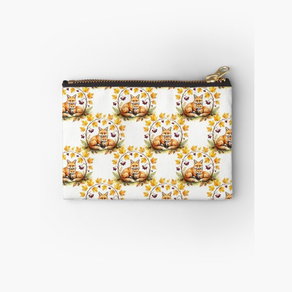 Item preview, Mother Fox and Kit Autumn Wreath Pattern designed and sold by ArtDzignsZA.