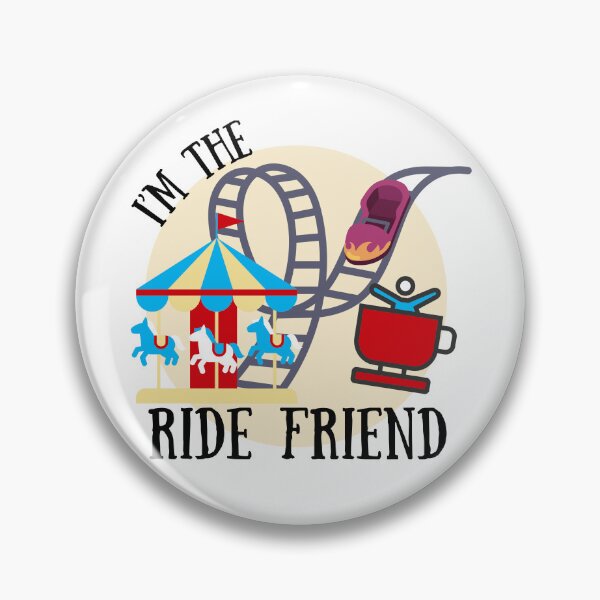 Item preview, I'm The Ride Friend Theme Park Vacation Group Shirt designed and sold by LAJdesigns.