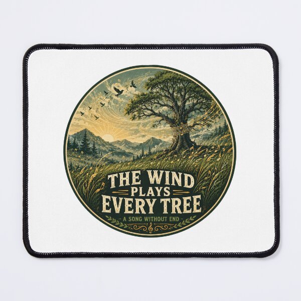 Item preview, The Wind Plays Every Tree | Nature Music Landscape designed and sold by NatureHarmony16.