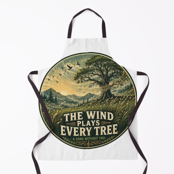 Item preview, The Wind Plays Every Tree | Nature Music Landscape designed and sold by NatureHarmony16.